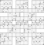 Samurai 13-grid Sudoku